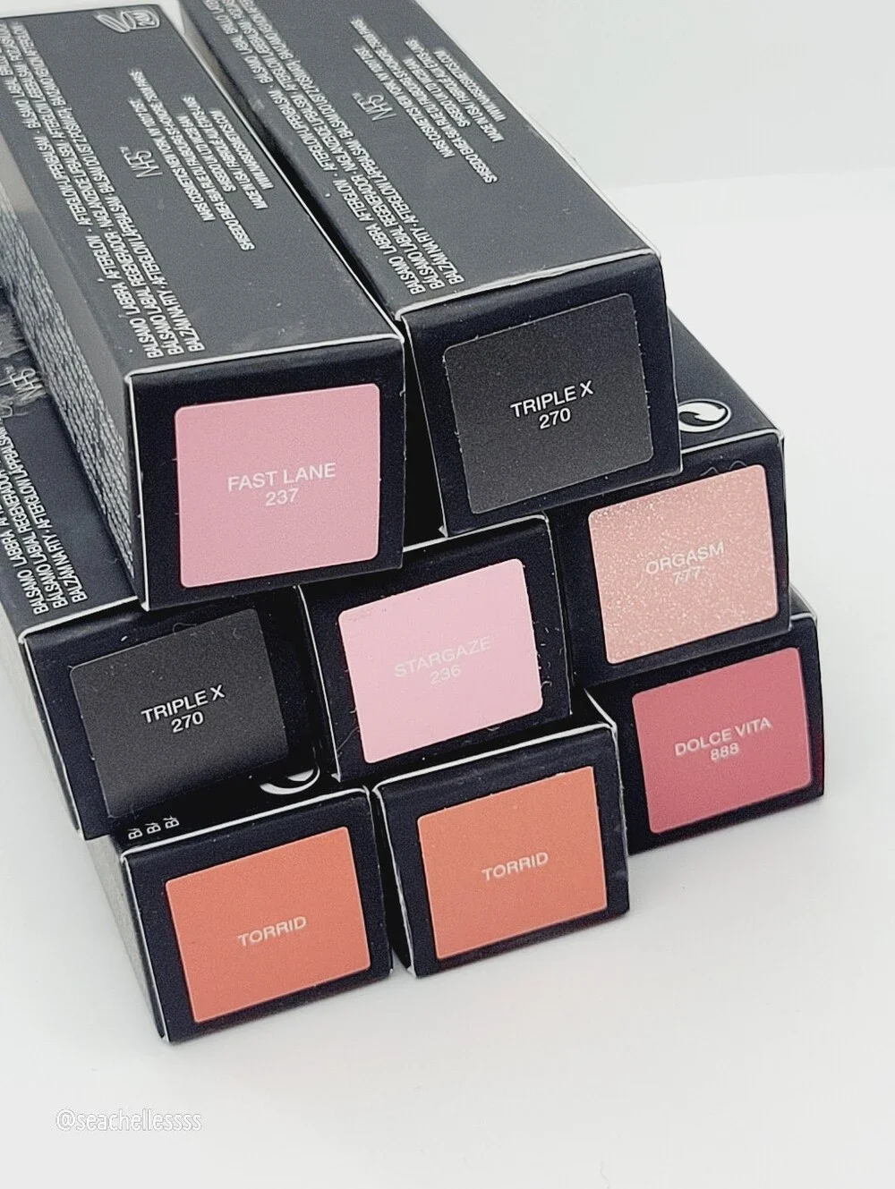 Triple X NARS Afterglow Crystal Clear Lip Balm Brand New Boxed Full Size